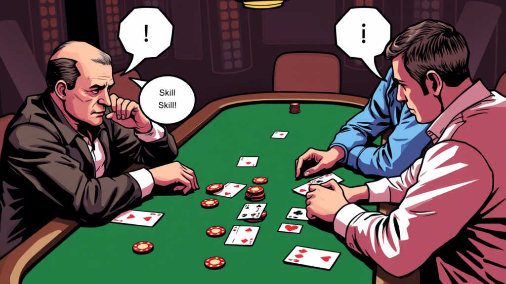 is poker a game of skill or luck